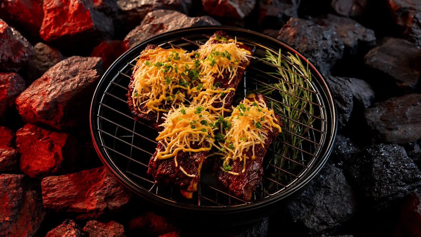 Подкопченные ребра ГРАНД BBQ