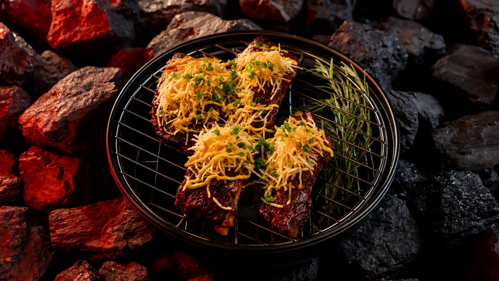 Подкопченные ребра ГРАНД BBQ