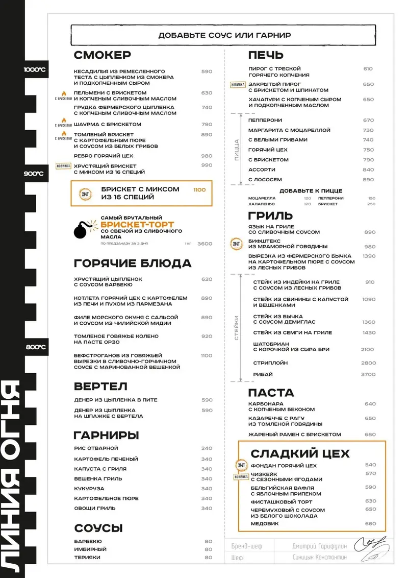 Основное меню Красноярск стр.2